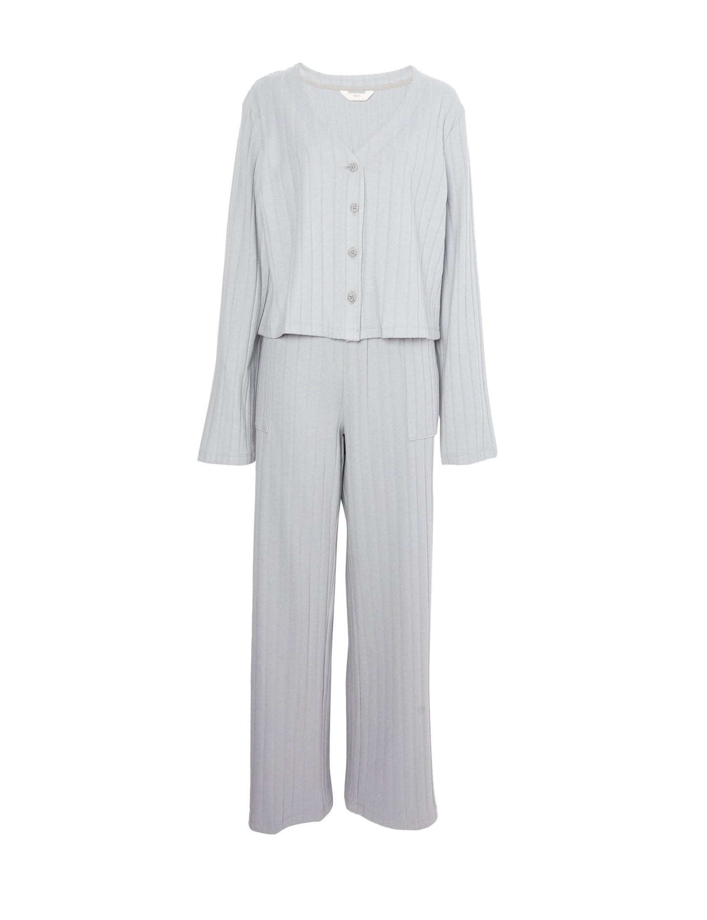 Yumuşak Dokulu Örme Pijama Takımı