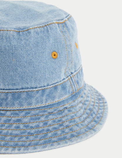 Denim Çocuk Şapka (1–13 Yaş)