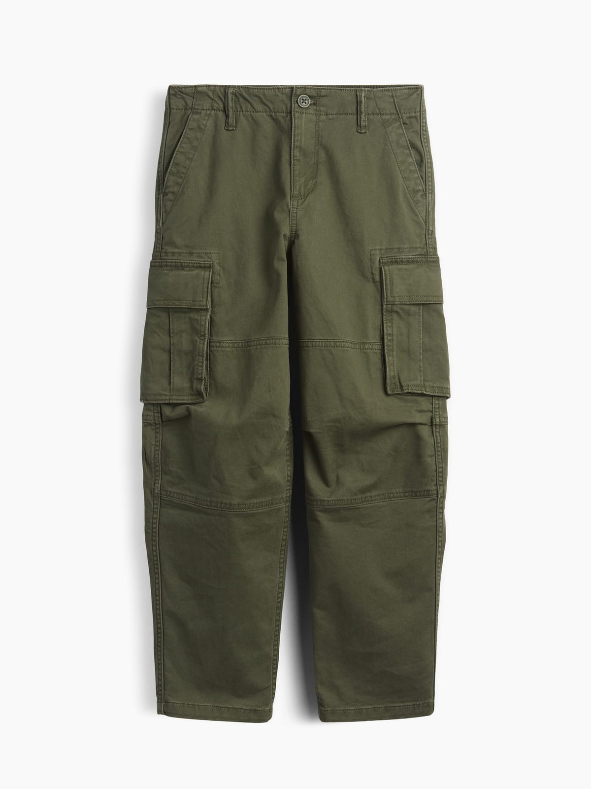 Haki Loose Kargo Pantolon