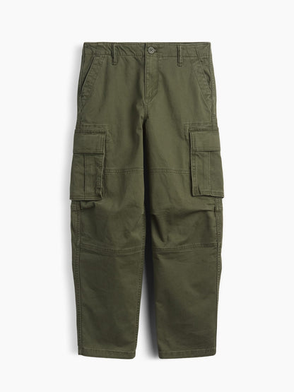 Haki Loose Kargo Pantolon