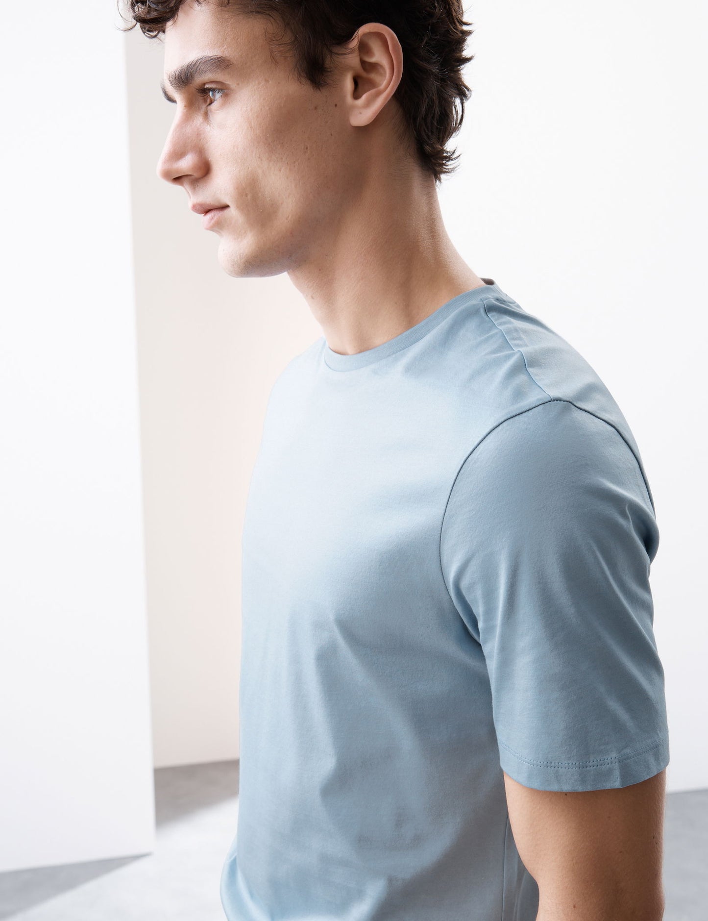 Pure Supima® Slim Fit Premium Pamuklu T-shirt