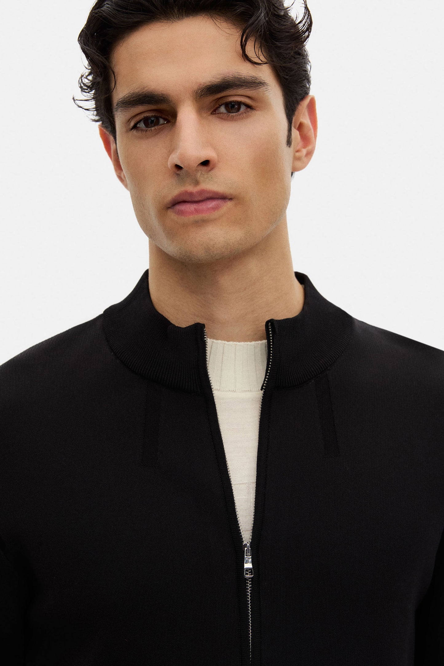 Tween Slim Fit Siyah Kazak