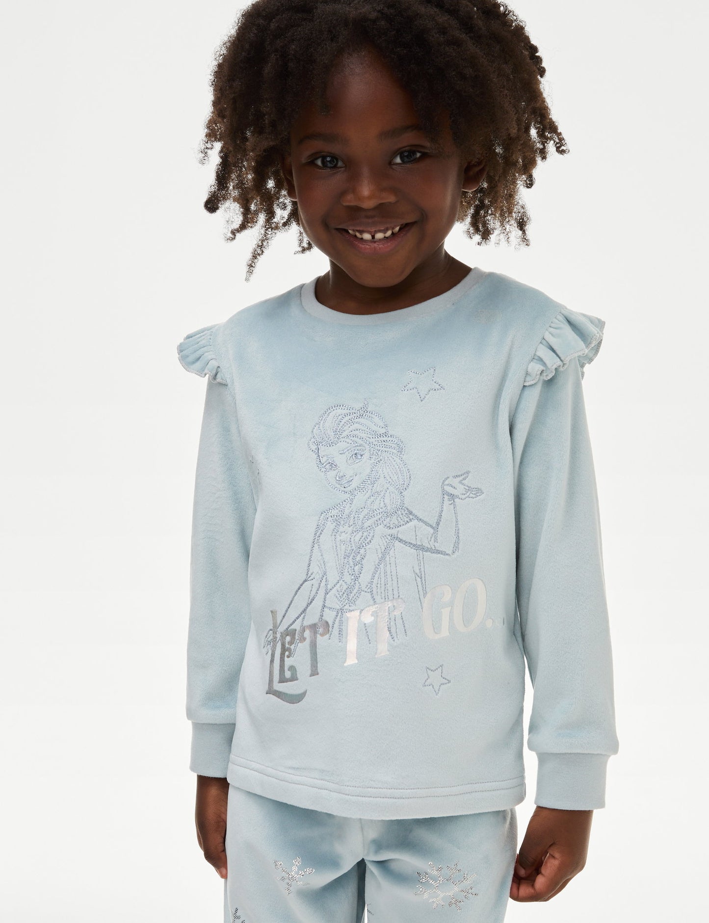 Frozen:trade_mark: Kadife Pijama Takımı (2-8 Yaş)