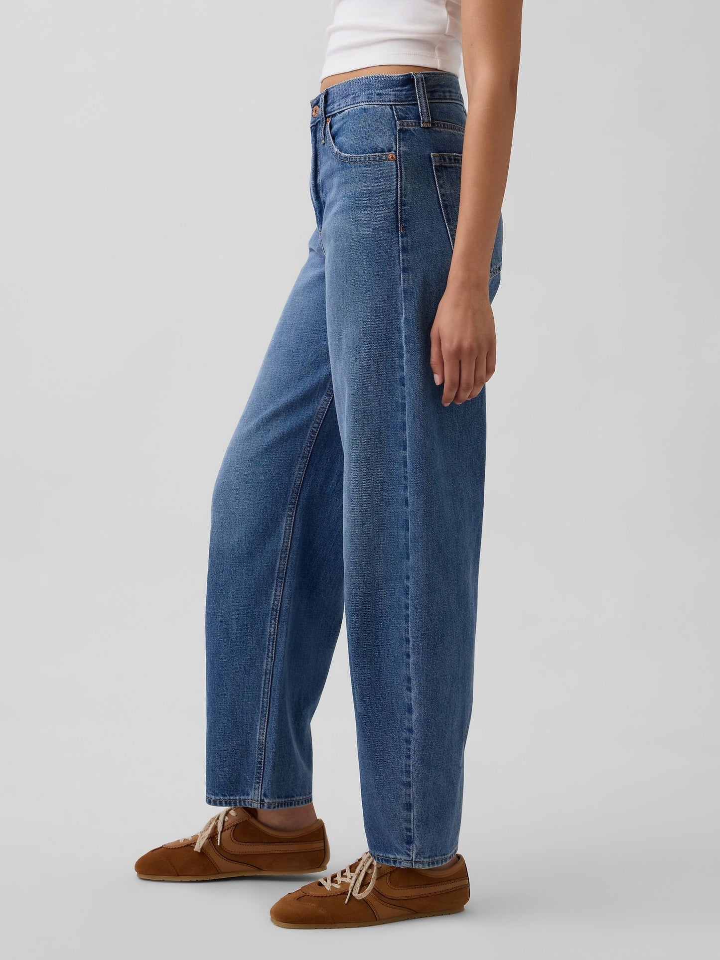 Mavi High Rise Barrel Jean Pantolon