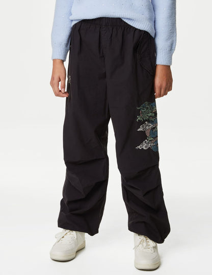 Yumuşak Dokulu Paraşüt Pantolon (6-16 Yaş)