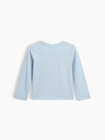 Açık Mavi Mix & Match Gap Bear Logo T-shirt