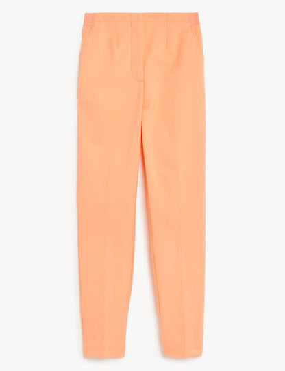 Slim Fit Yüksek Bel Pantolon