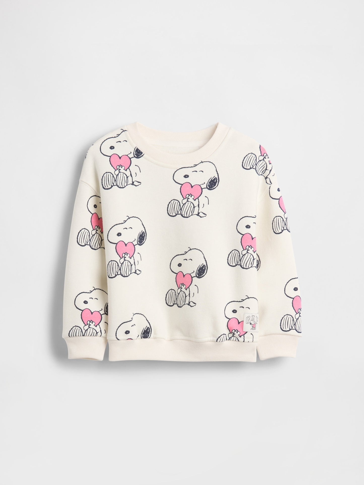 Krem Vintagesoft Snoopy Sweatshirt