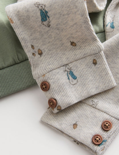 Pamuk Karışımlı Peter rabbit Takım (0-3 yaş)