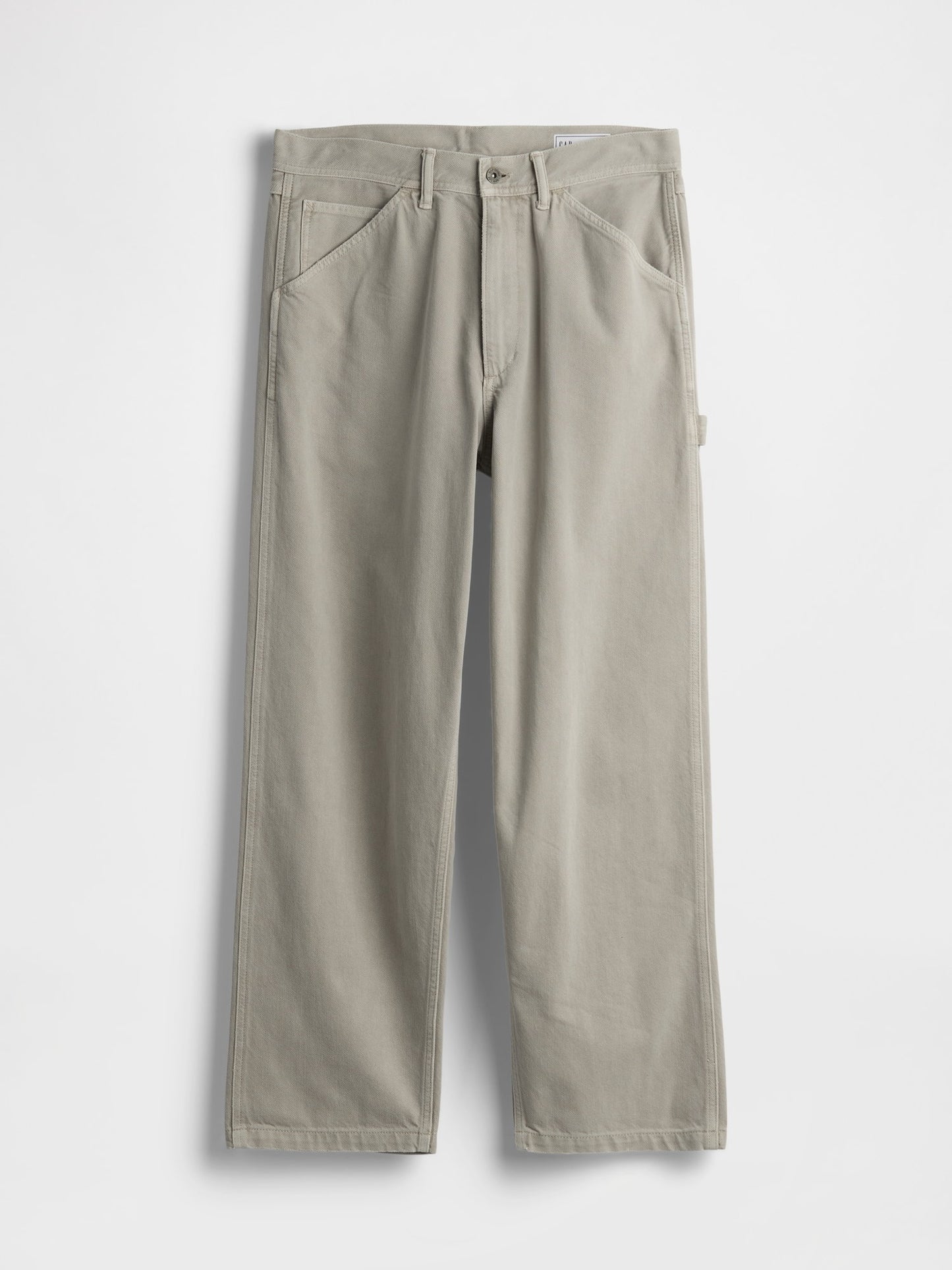 Açık Yeşil Ultrasoft Baggy Carpenter Jean Pantolon
