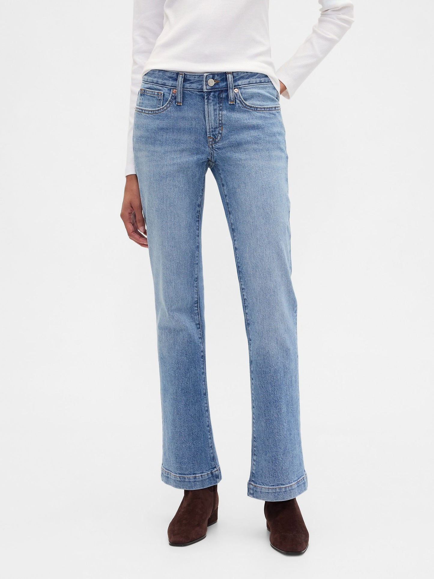 Mavi Low Rise Long & Lean Jean Pantolon