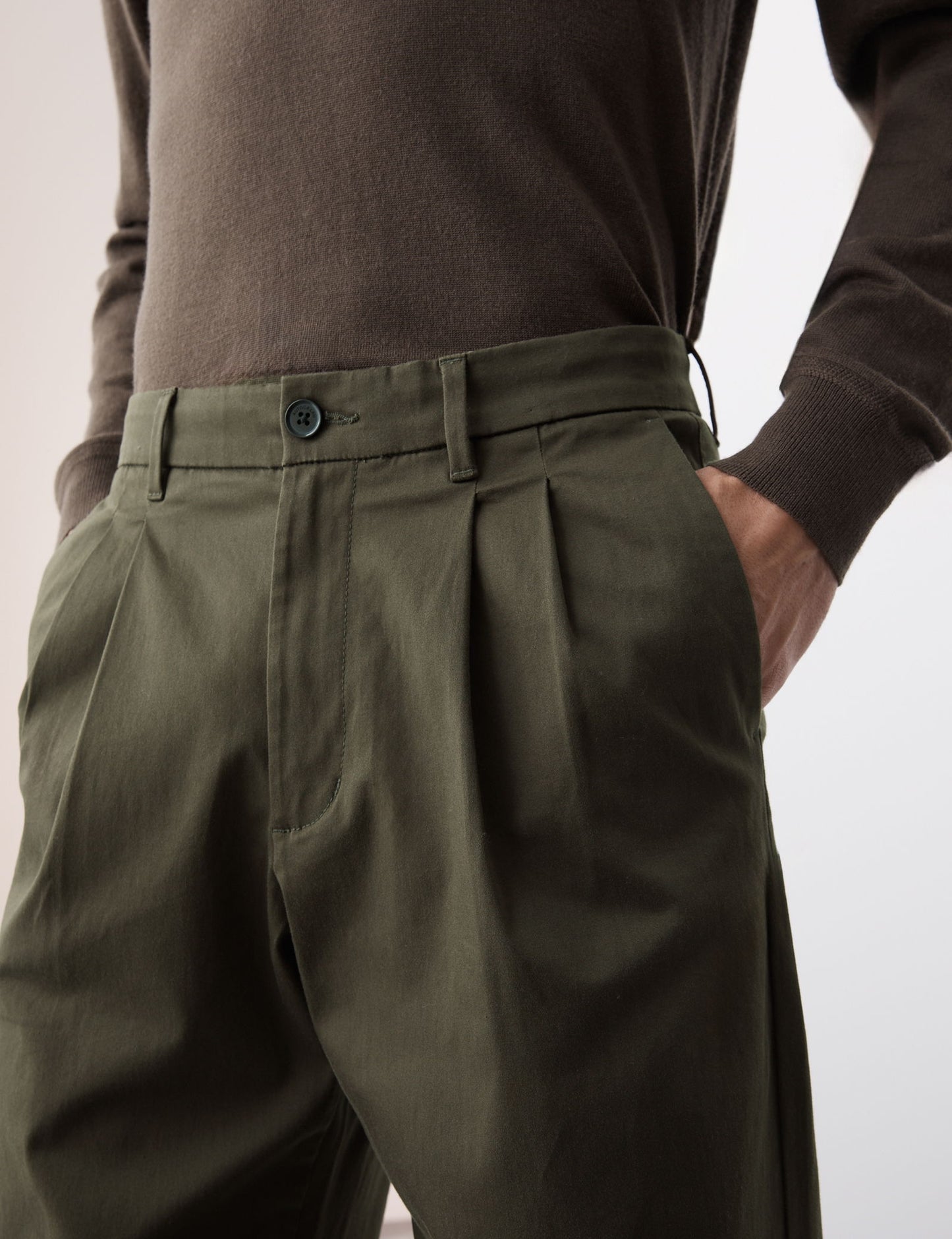 Tapered Fit Chino Pantolon