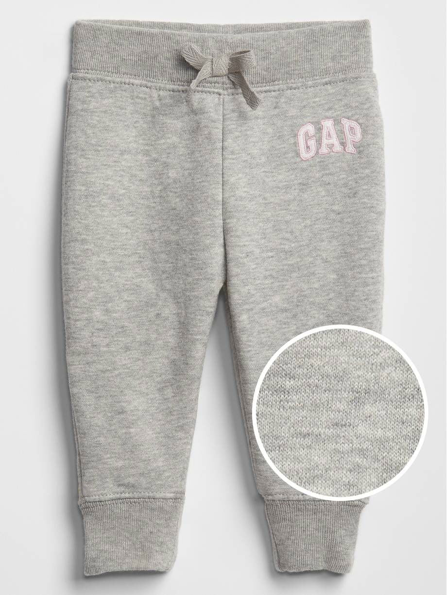 Gri Gap Logo Fleece Eşofman Altı