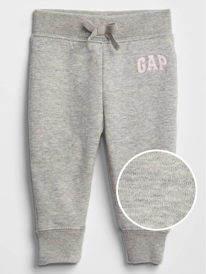 Koyu Gri Gap Logo Fleece Eşofman Altı