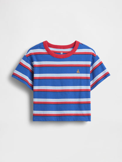Kobalt Mavisi Boxy T-shirt