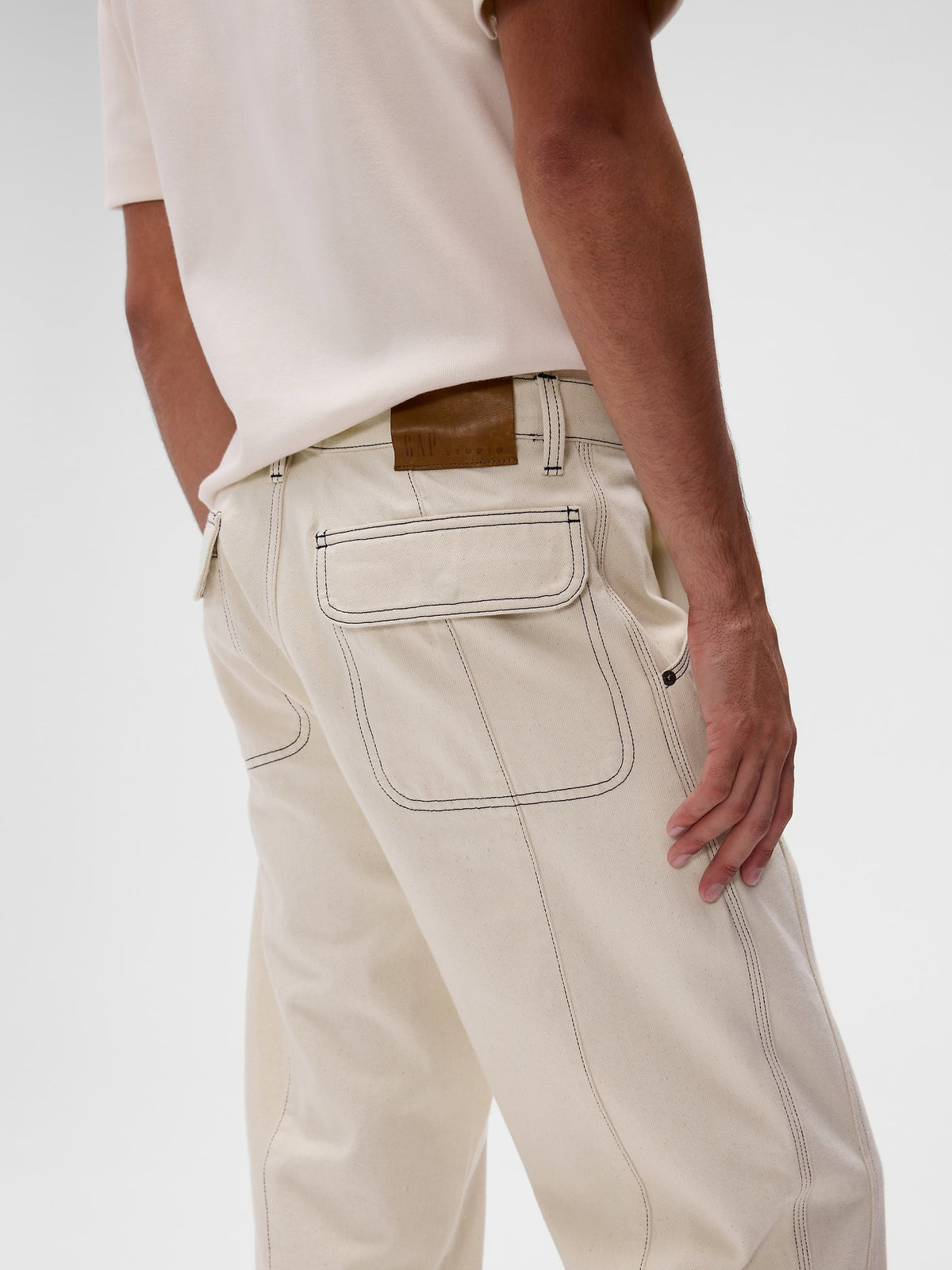 Kırık Beyaz Gapstudio Relaxed Jean Pantolon