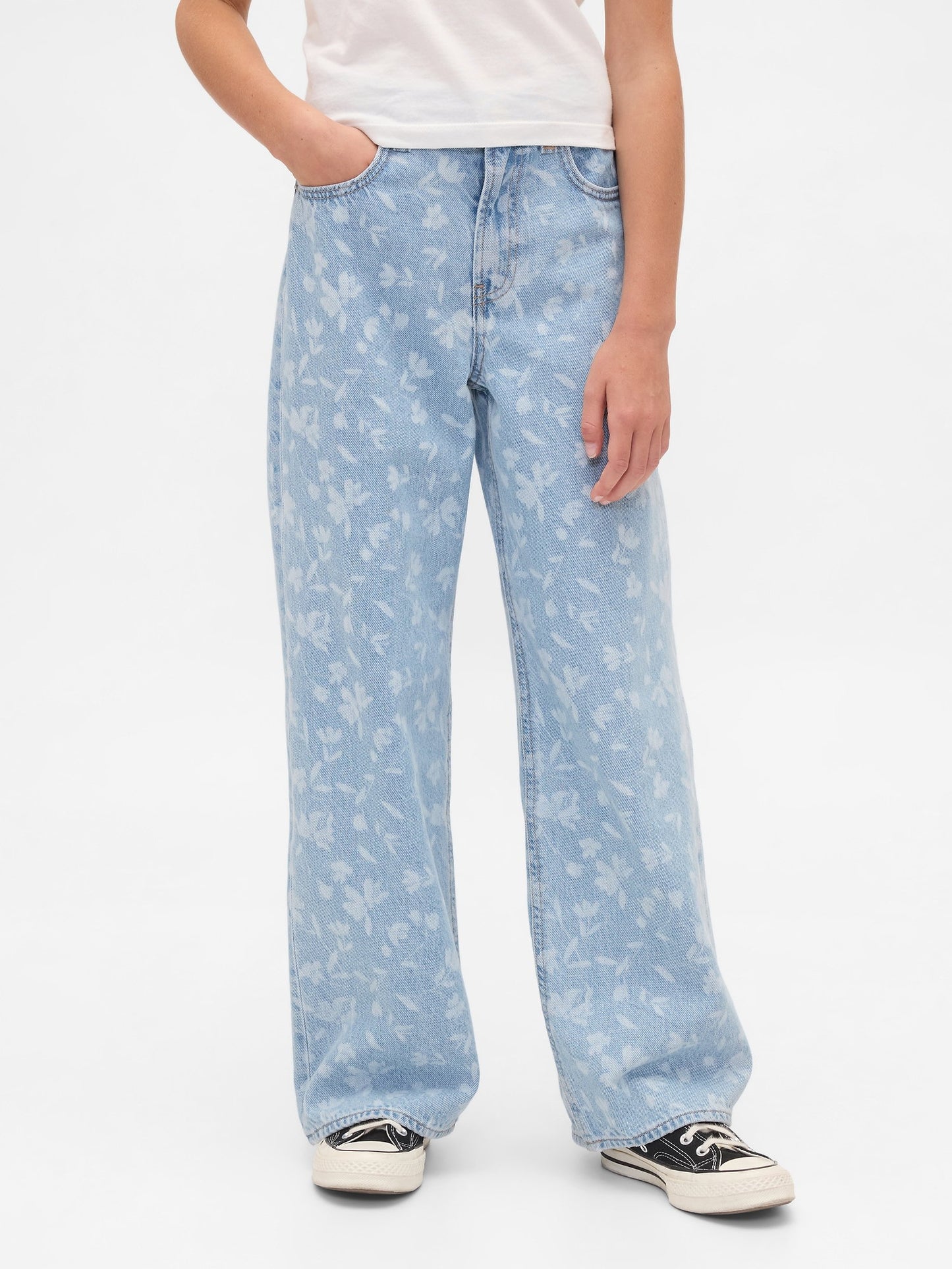 Mavi Low Rise Stride Wide-leg Jean Pantolon