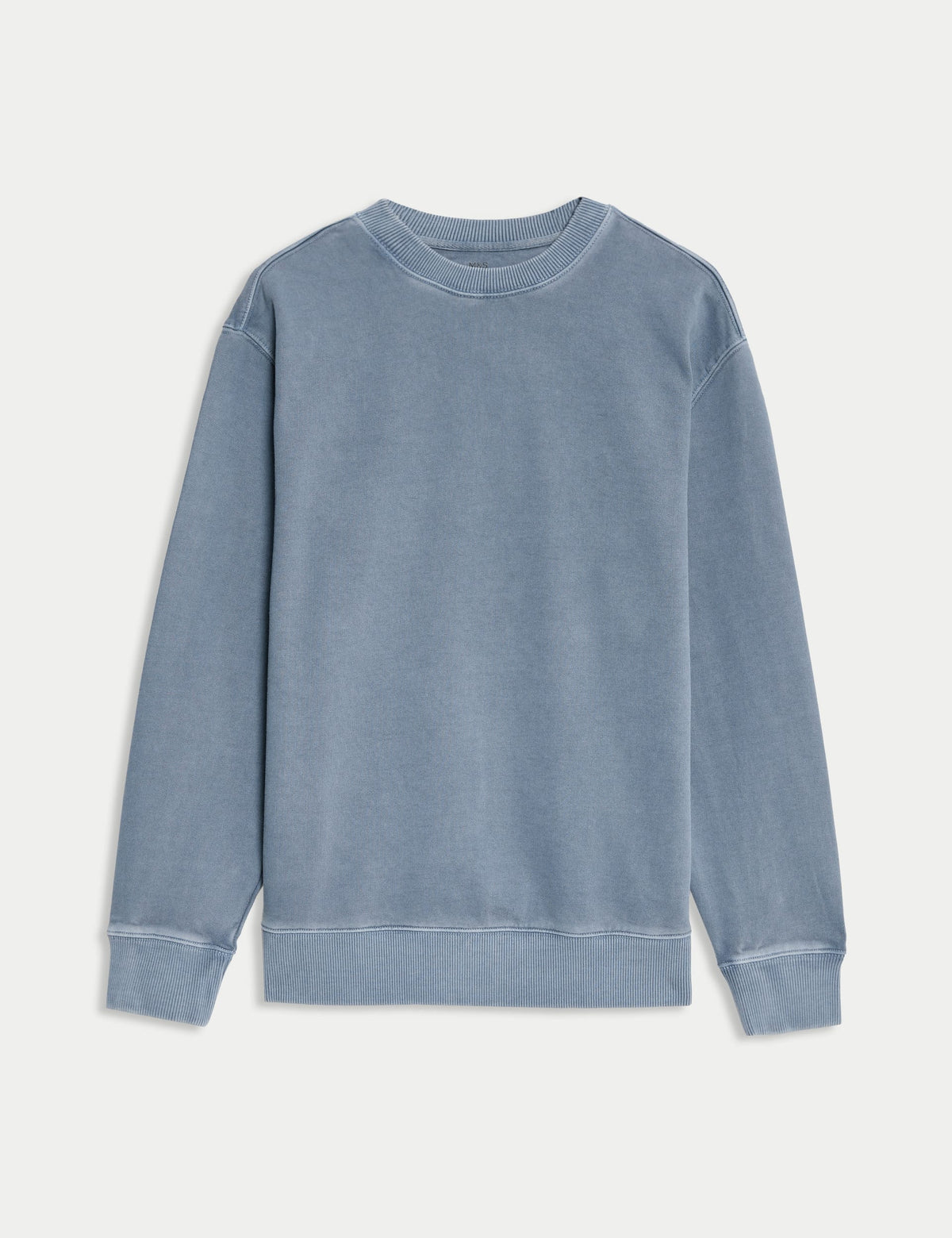 Saf Pamuklu Sweatshirt