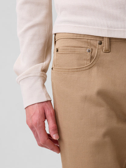 Açık Kahverengi Slim Soft Wear Jean Pantolon