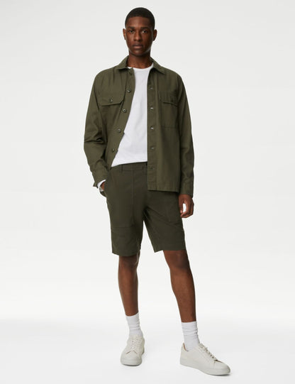 Regular Fit Utility Şort