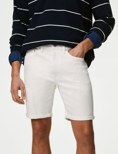 Regular Fit Denim Şort