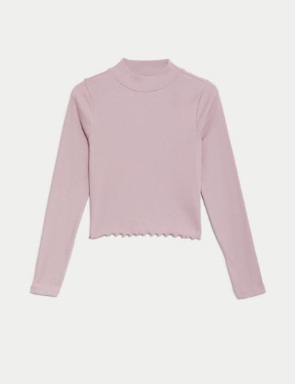 Saf Pamuklu Sweatshirt