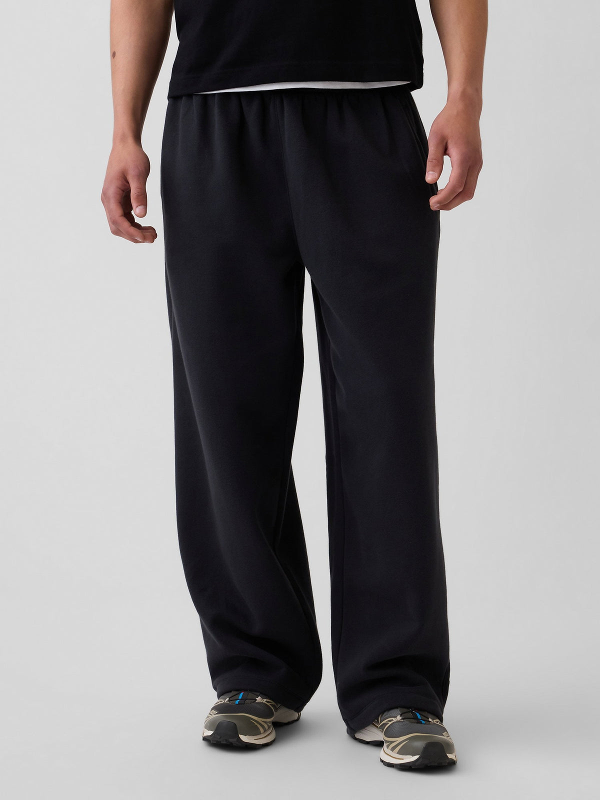 Siyah Vintagesoft Baggy Eşofman Altı