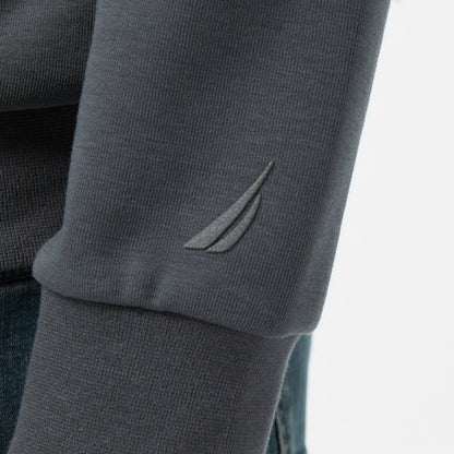 Nautica Erkek Gri Classic Fit Sweatshirt