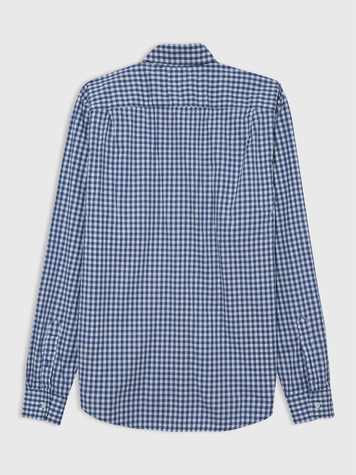 Mavi Streç Slim Fit Poplin Gömlek