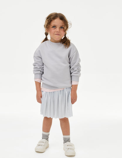 Pileli Mini Etek