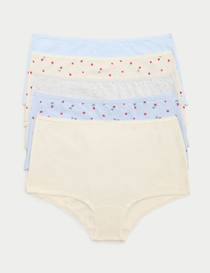 5'li Cotton Lycra Short Külot Seti