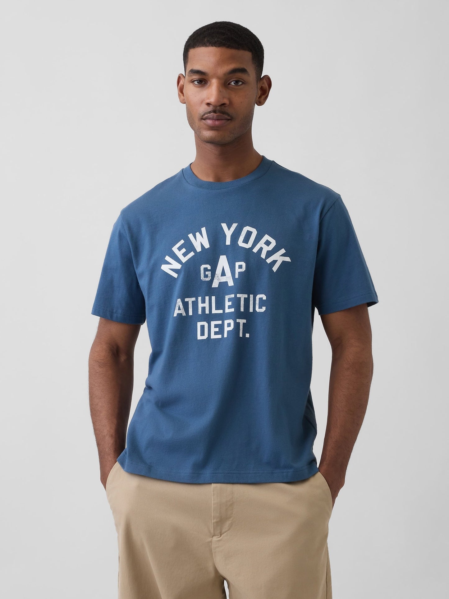 Mavi Everyday Soft Relaxed Gap Grafik Baskılı T-shirt