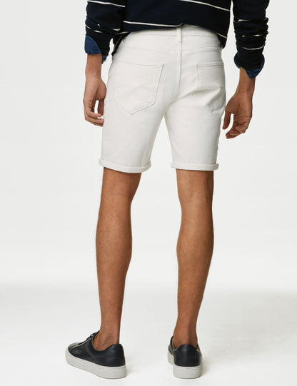 Regular Fit Denim Şort