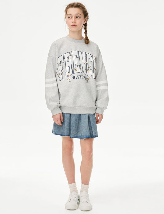 French Riviera Sweatshirt (6-16 Yaş)