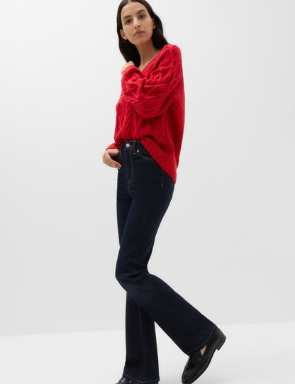 Eva Yüksek Bel Bootcut Jean