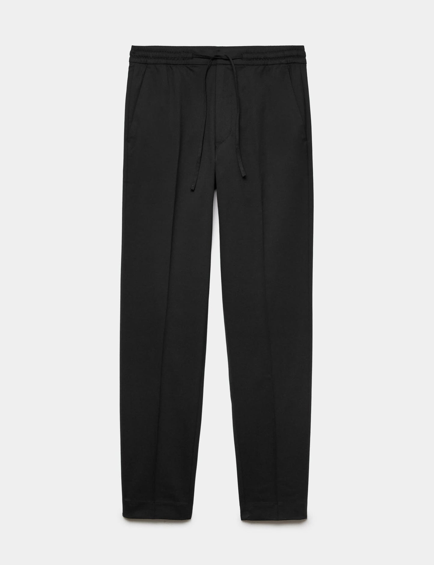 Tapered Fit Lastikli Bel Pantolon