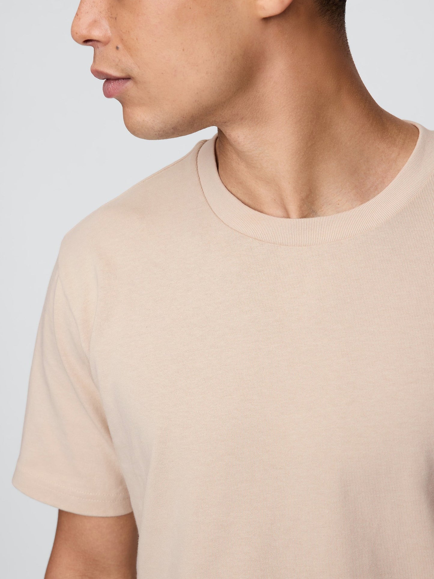 Koyu Bej Heavyweight Relaxed T-shirt