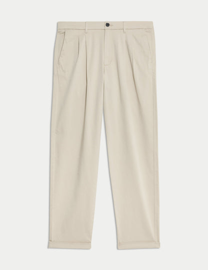 Tapered Fit Chino Pantolon