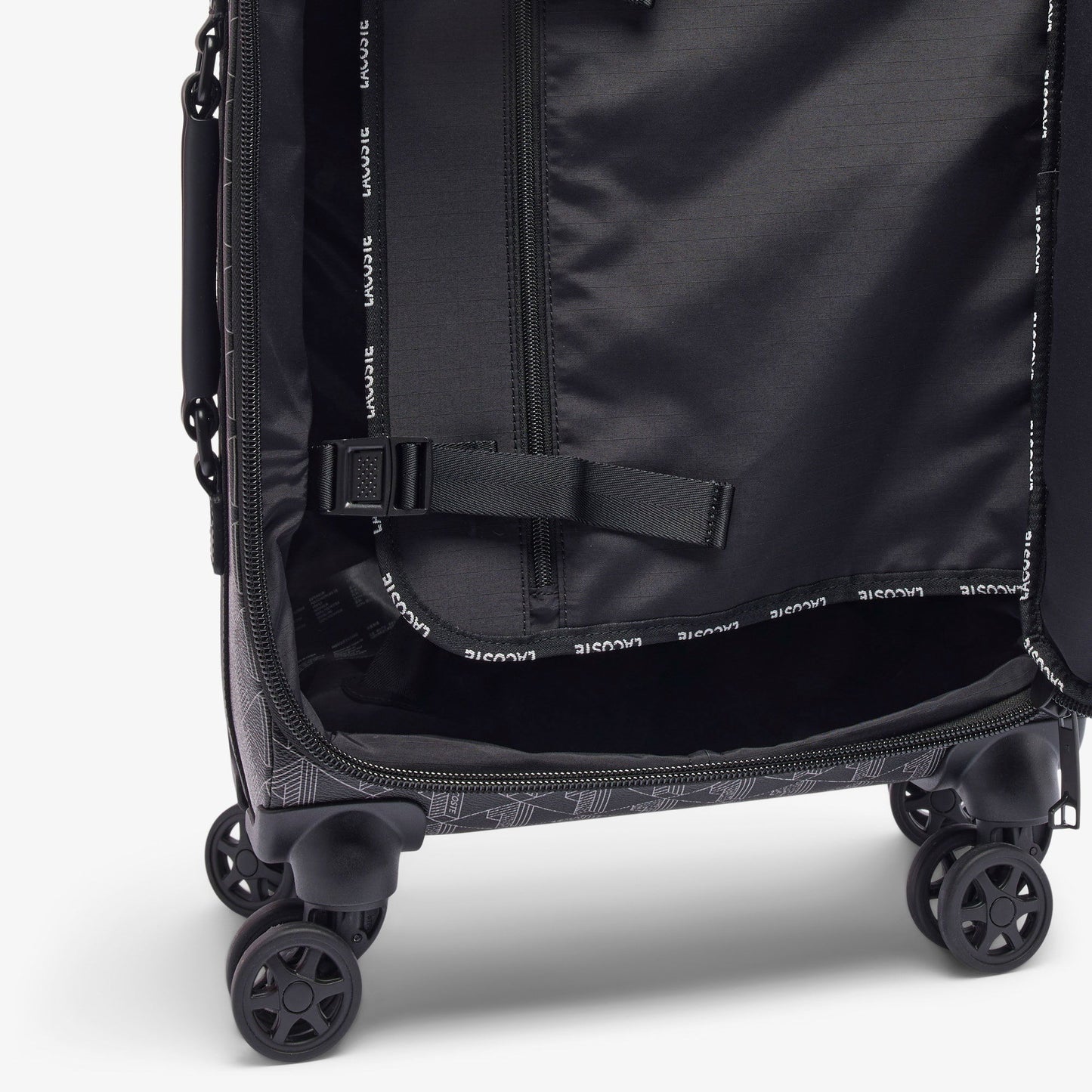 Lacoste The Blend Unisex Monogram Siyah Bavul