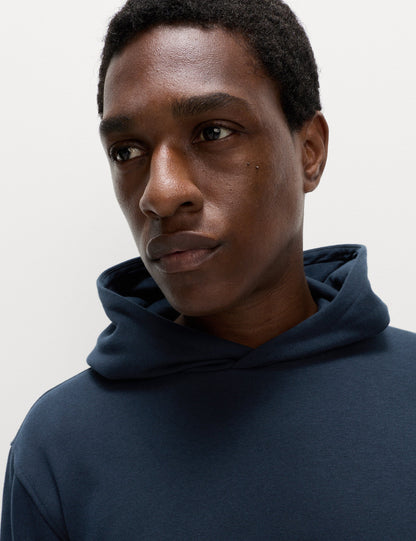 Pamuk Karışımlı Kapüşonlu Sweatshirt