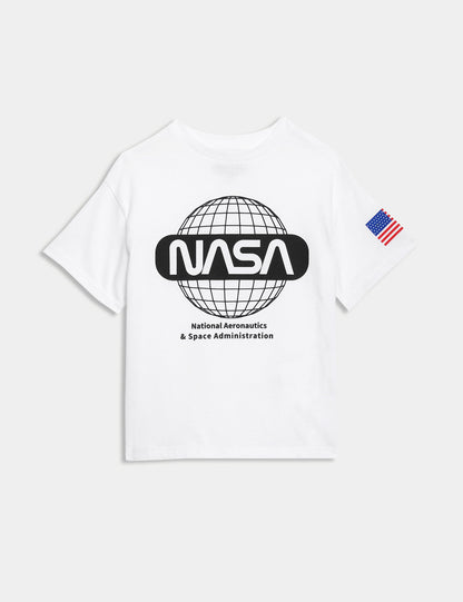 Saf Pamuklu Nasa™ T-shirt (2-8 Yaş)