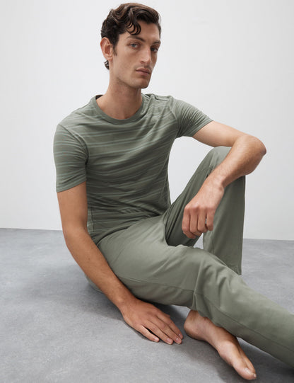 Supima® Modal Çizgili T-shirt