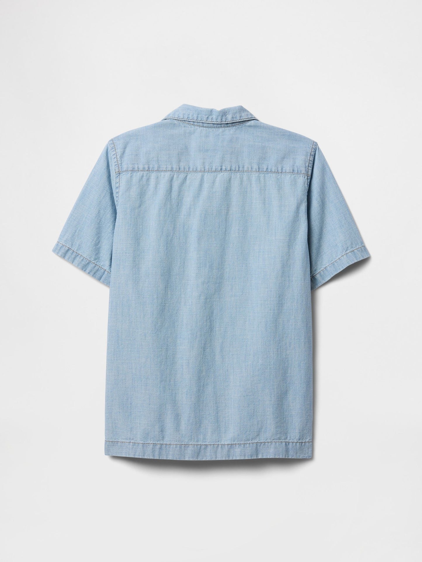 Mavi Chambray Boxy Vacay Gömlek