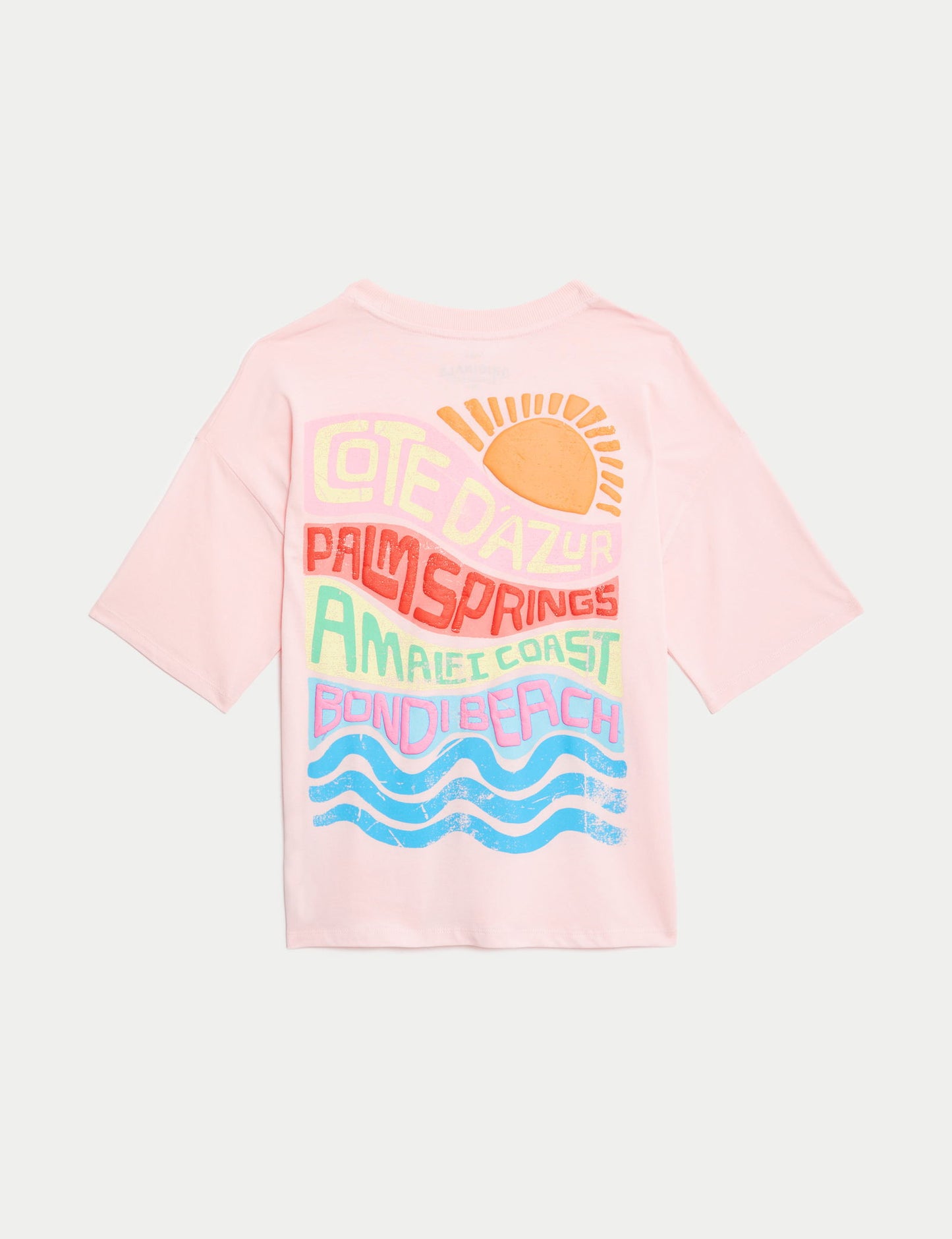 Saf Pamuklu Kısa Kollu T-shirt (6-16 Yaş)
