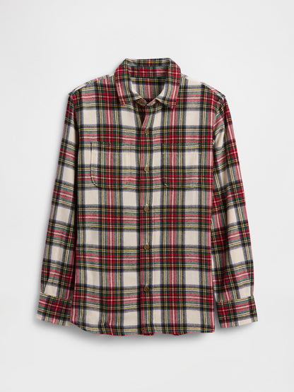 Çok Renkli Flannel Gömlek