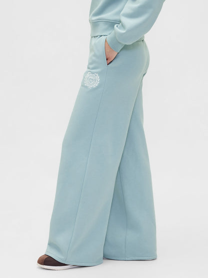 Açık Mavi High Rise Vintagesoft Heart Logo Baggy Eşofman Altı