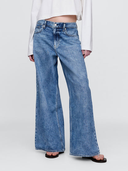 Mavi Low Rise Extra Baggy Jean Pantolon