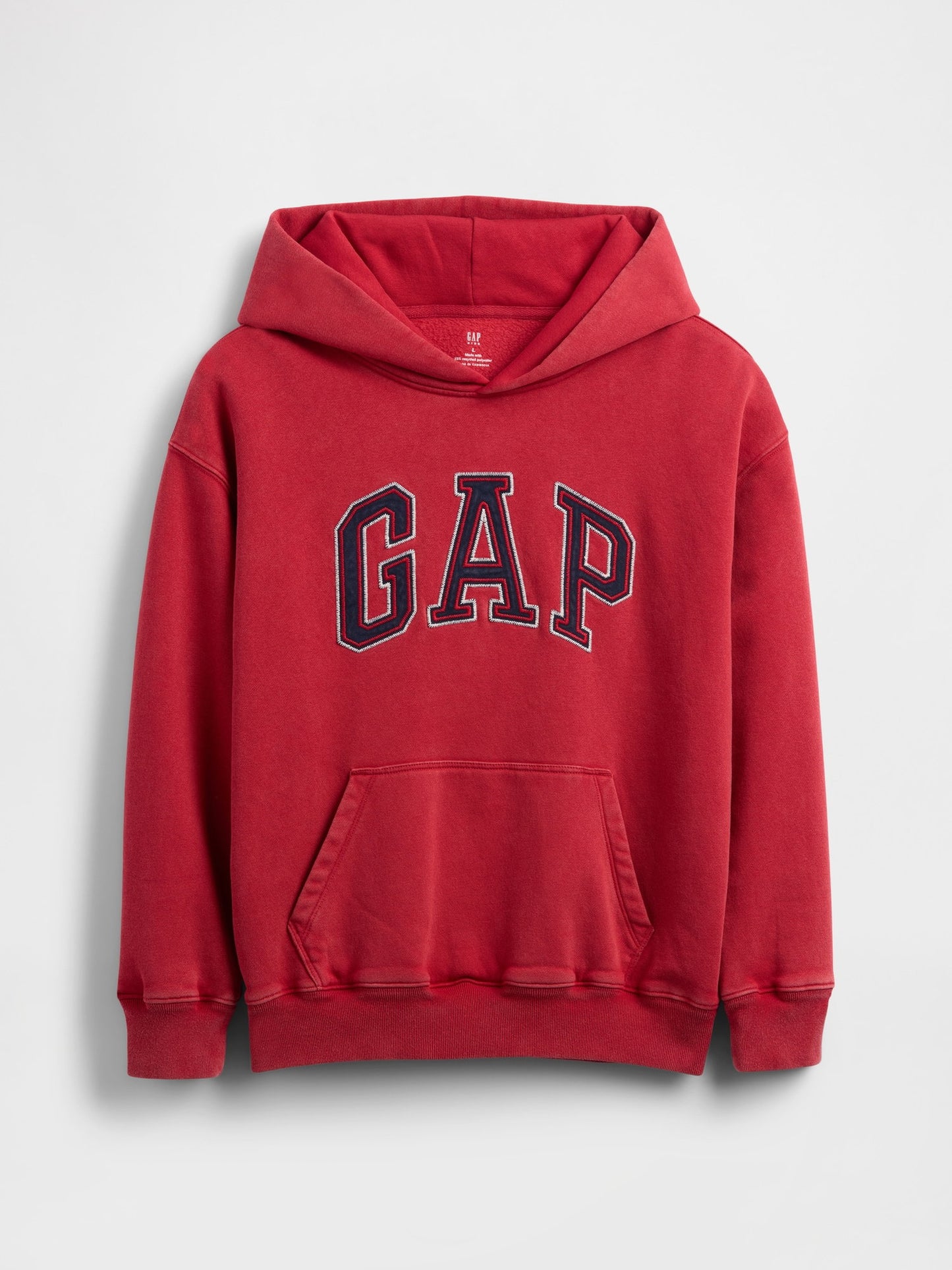Kırmızı Vintagesoft Arch Logo Sweatshirt