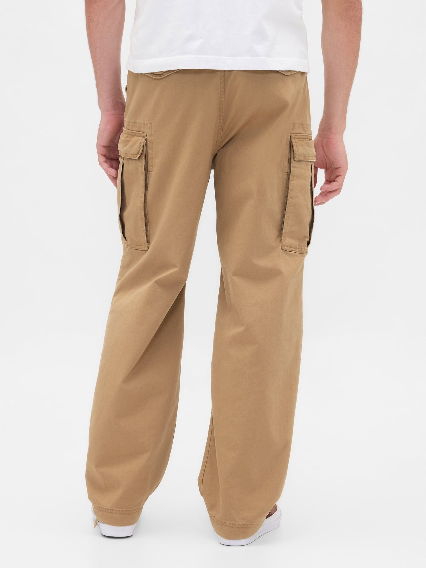 Açık Kahverengi Baggy Kargo Pantolon