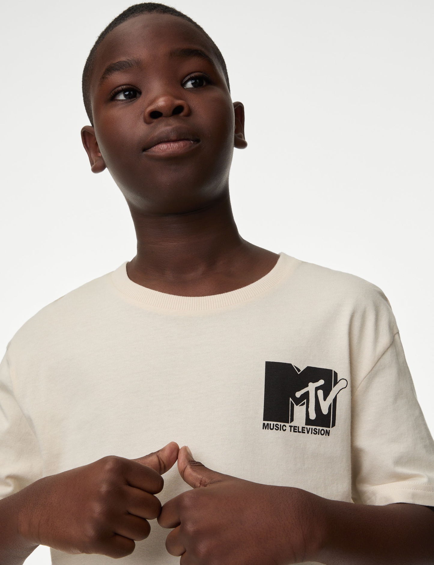 Saf Pamuklu Mtv:trade_mark: Baskılı Çocuk Pijama Takımı (6-16 Yaş)
